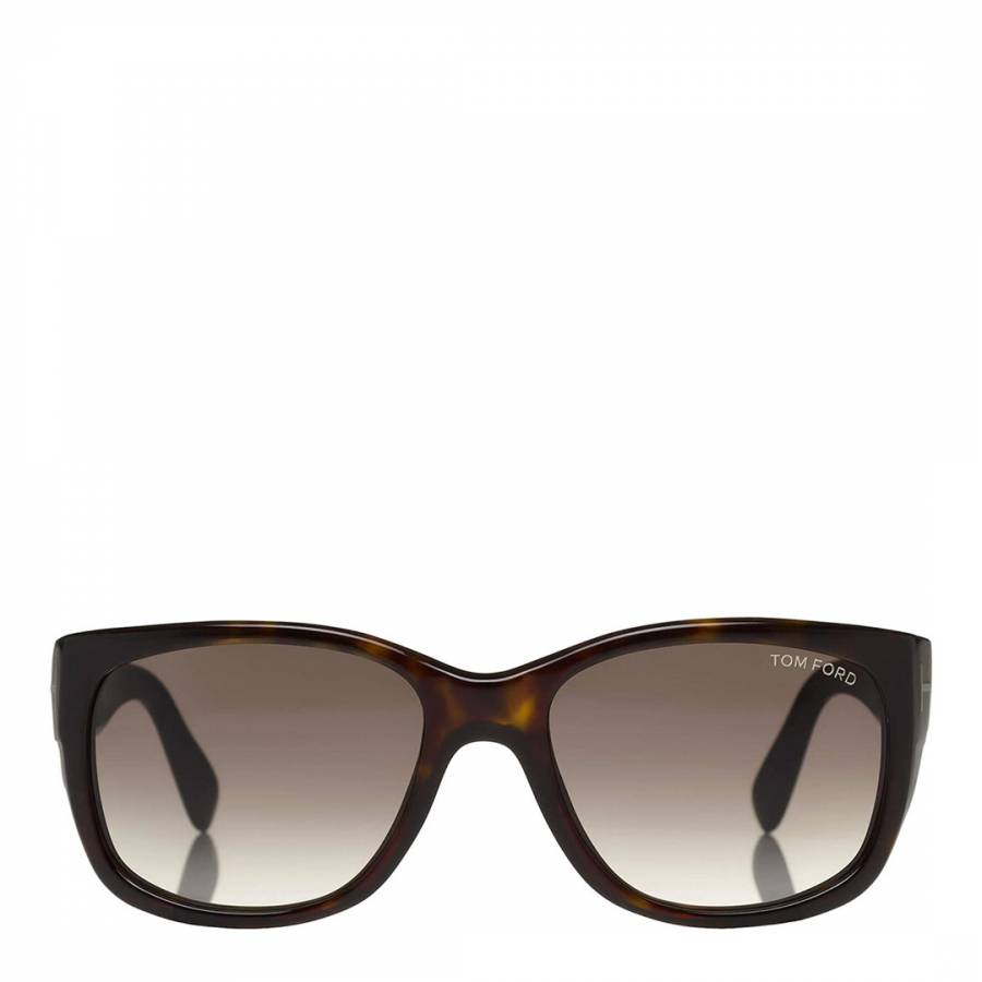 Men's Dark Havana Tom Ford Sunglasses 56mm - BrandAlley