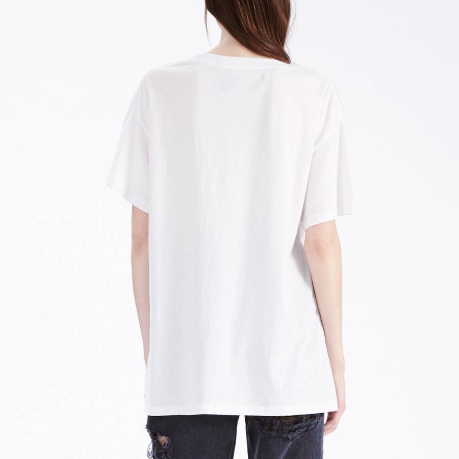 Off White Inderibly Cotton T-Shirt - BrandAlley