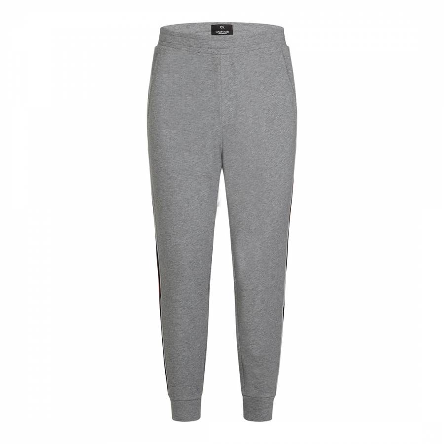 Grey Essential Cuffed Sweatpants - BrandAlley