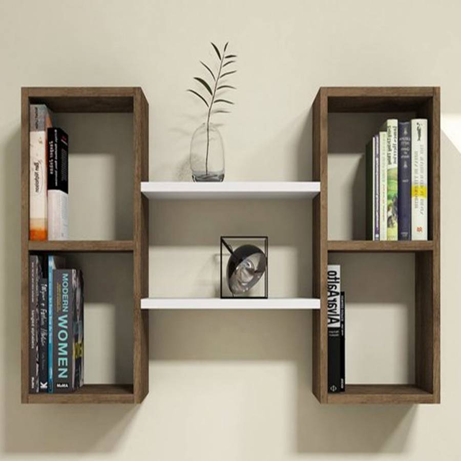 Creatice Wall Mounted Bookcase for Living room