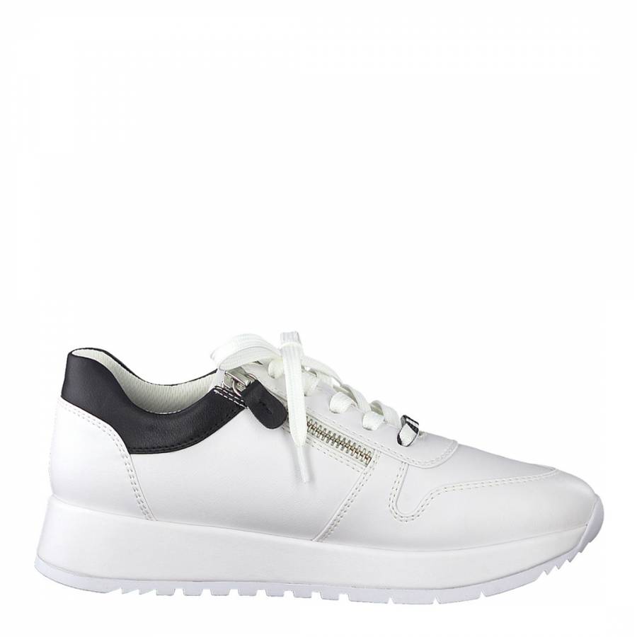 White Runner Sneakers - BrandAlley