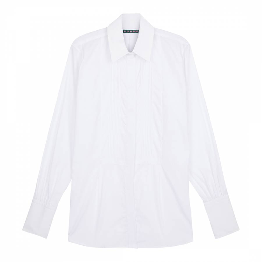 White Tux Relaxed Shirt - BrandAlley