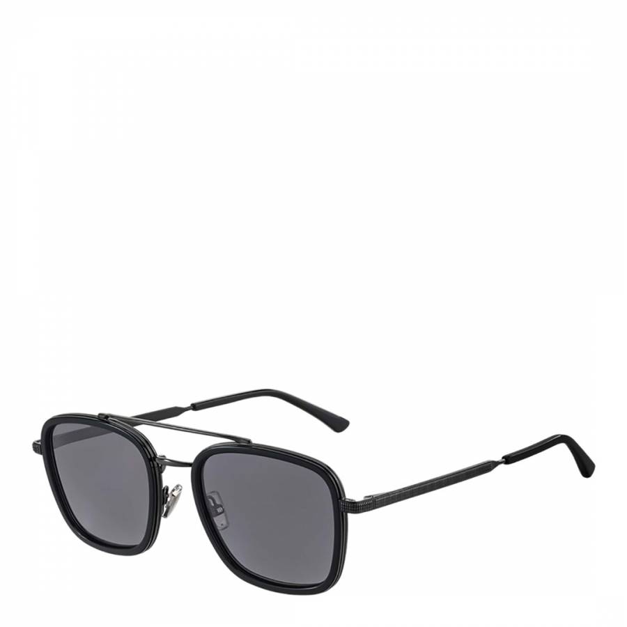 Men's Black/Ruthenium Jimmy Choo Sunglasses 54mm - BrandAlley
