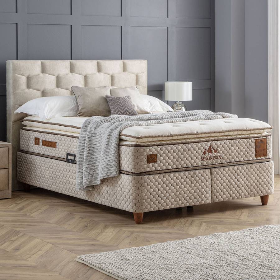 The Magnesia Double Ottoman Storage Bed - BrandAlley