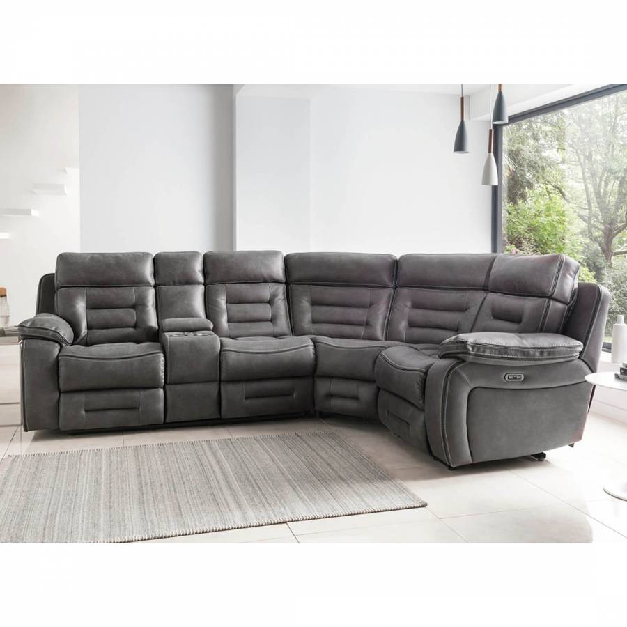 Tech Sofa 2 Seater + Console/Corner/1 Seater Unit BrandAlley