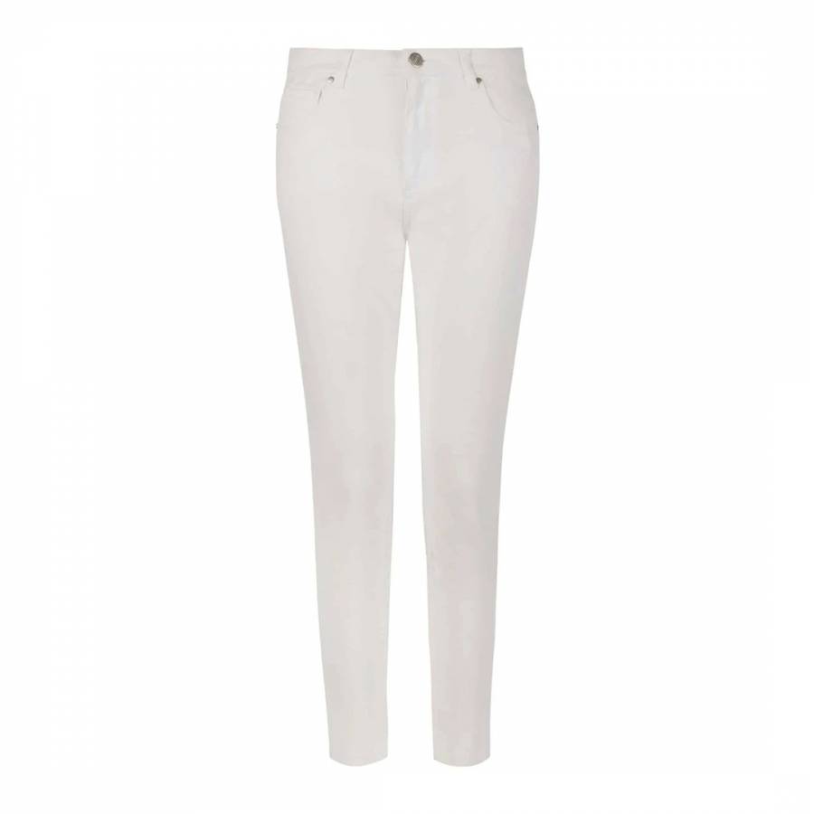 White Marianne 7 8 Stretch Jeans - BrandAlley