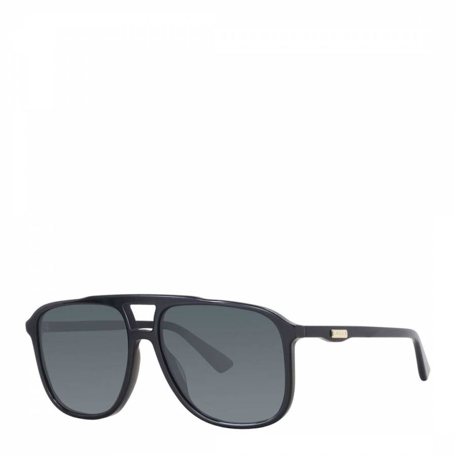Men's Black Gucci Sunglasses 58mm - BrandAlley