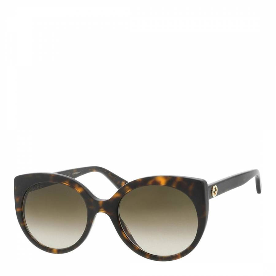 Women's Brown Gucci Sunglasses 55mm - BrandAlley