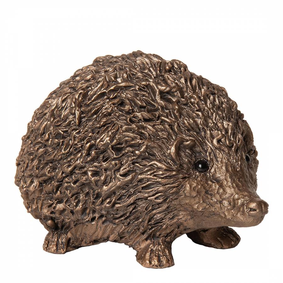 Tubby Hedgehog Walking Bronze Sculpture By Ann Shambrook - BrandAlley