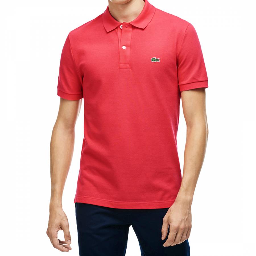 Coral Slim Fit Polo Shirt - BrandAlley