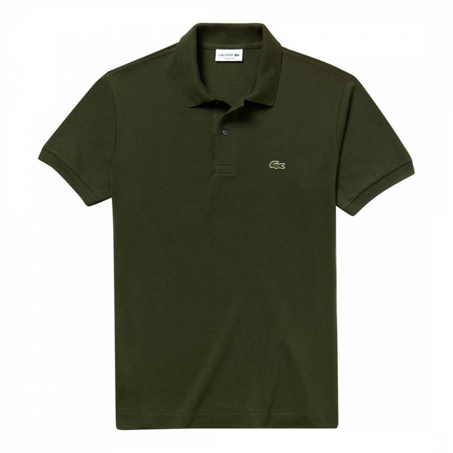 Dark Green Classic Fit Polo Shirt - BrandAlley