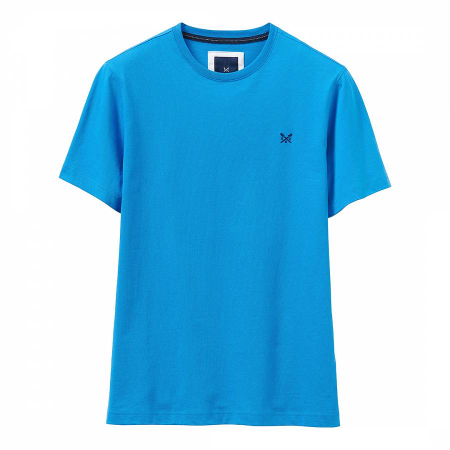 Blue Classic Cotton T-Shirt - BrandAlley