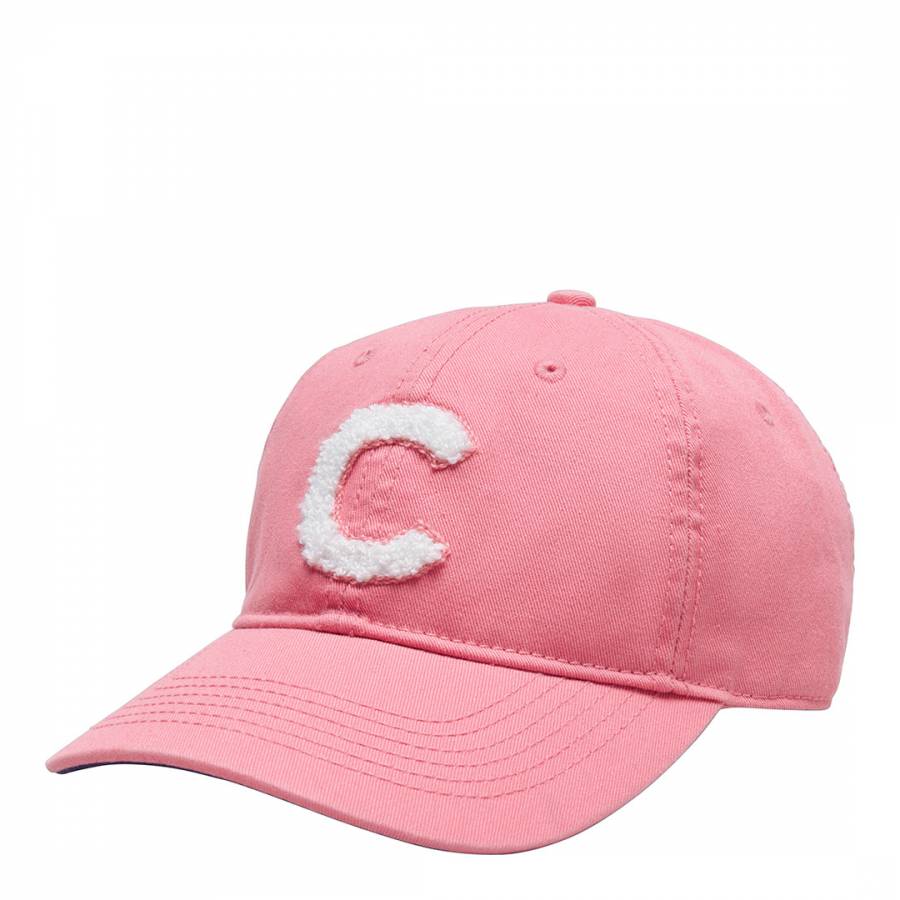 Pink Varsity C Hat - BrandAlley