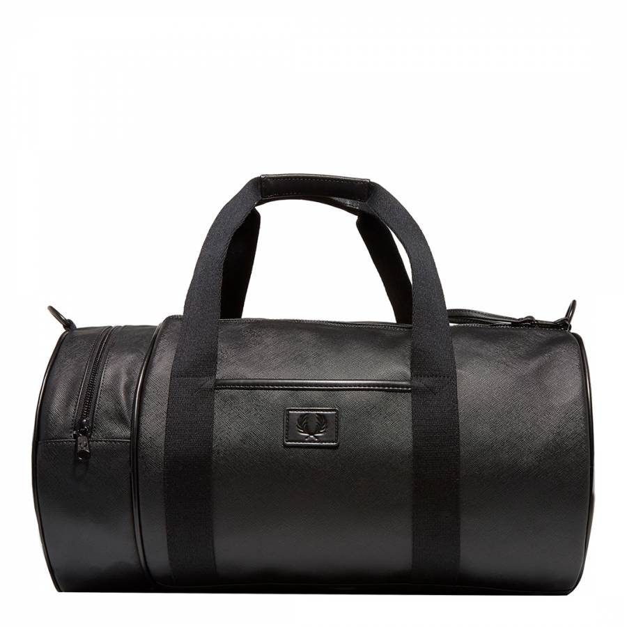 Black Saffiano Barrel Bag - BrandAlley