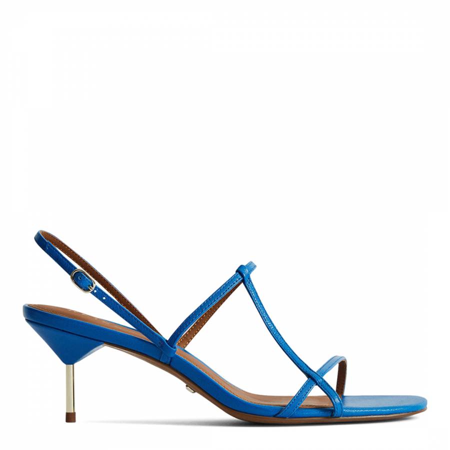 Electric Blue Ophelia Strappy Heeled Sandals - BrandAlley