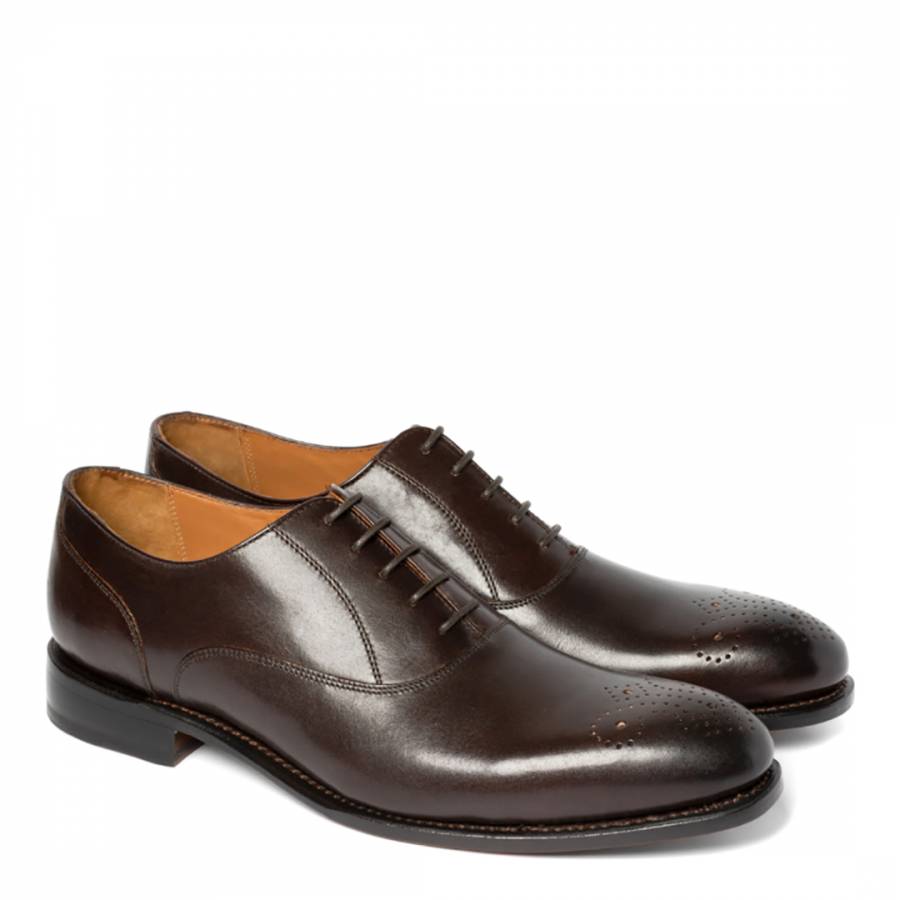 Chocolate Sunday Leather Oxford Shoes - BrandAlley