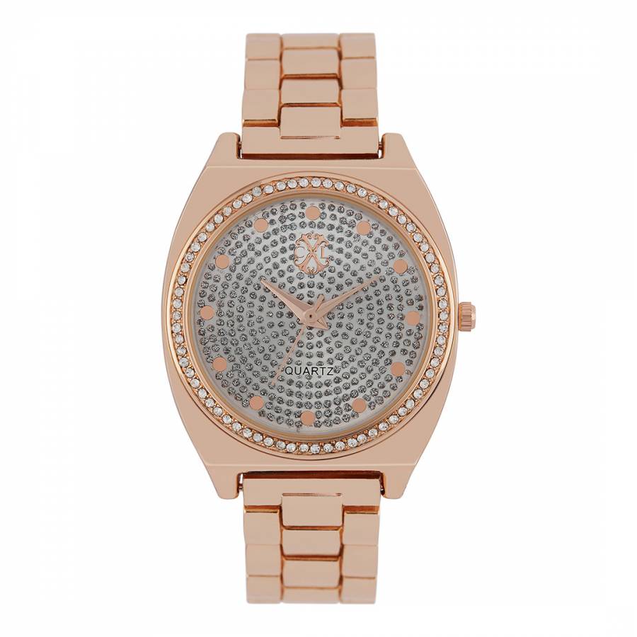 Rose Gold Christian Lacroix Watch - BrandAlley