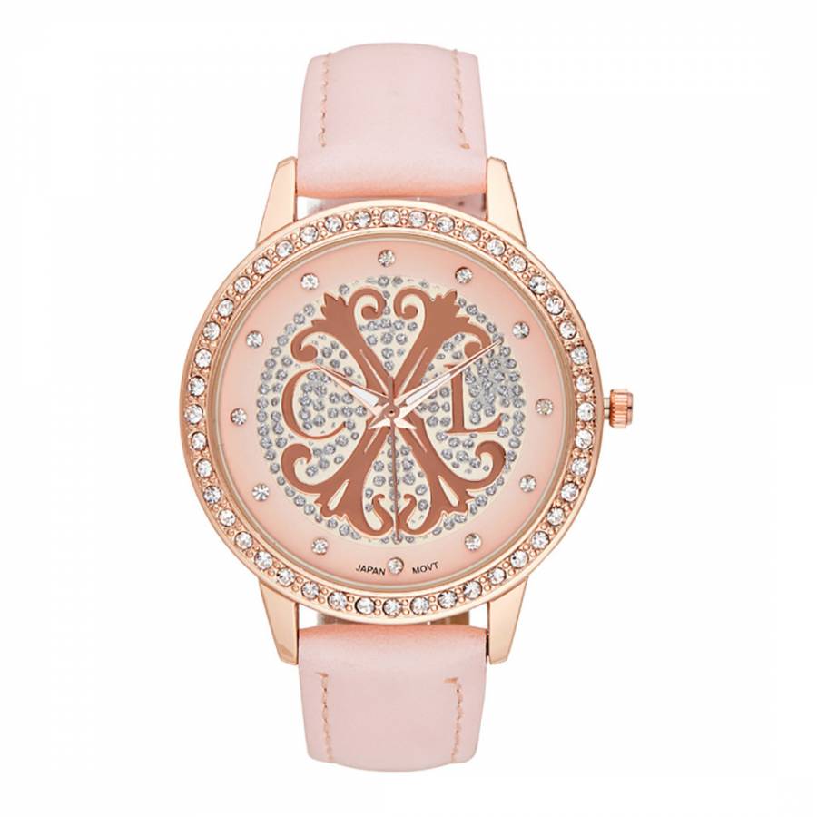 Pink/Rose Gold Christian Lacroix Watch - BrandAlley