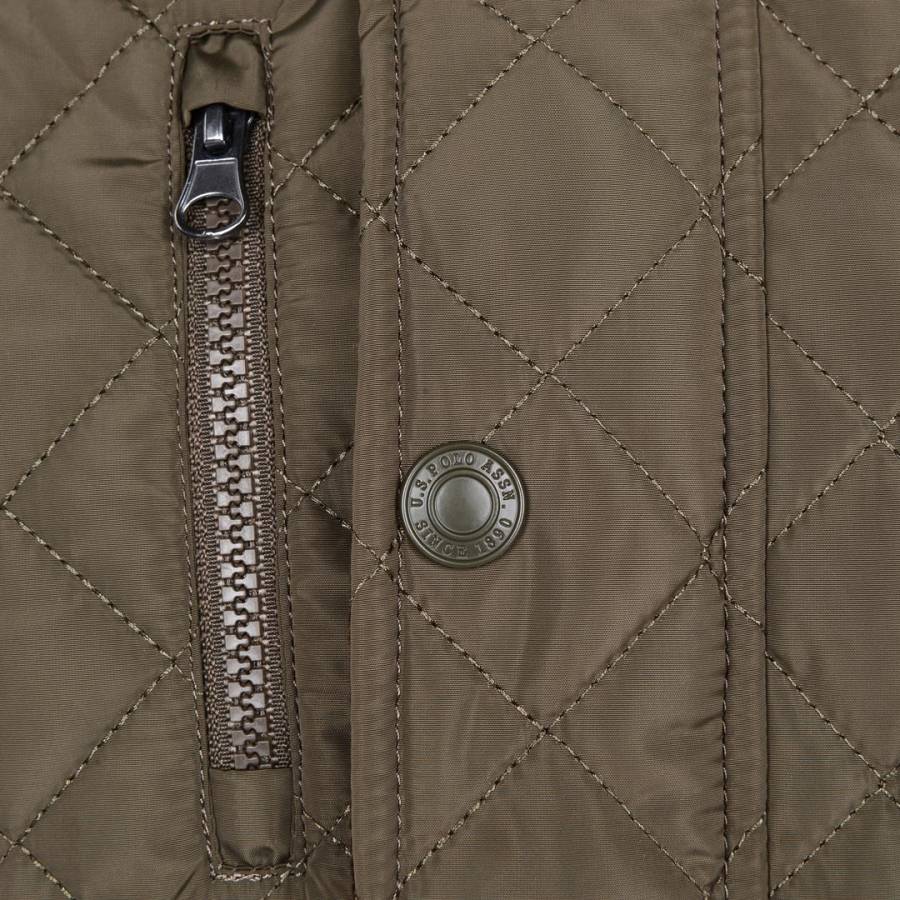 USPA Quilted Hacking Jacket - BrandAlley