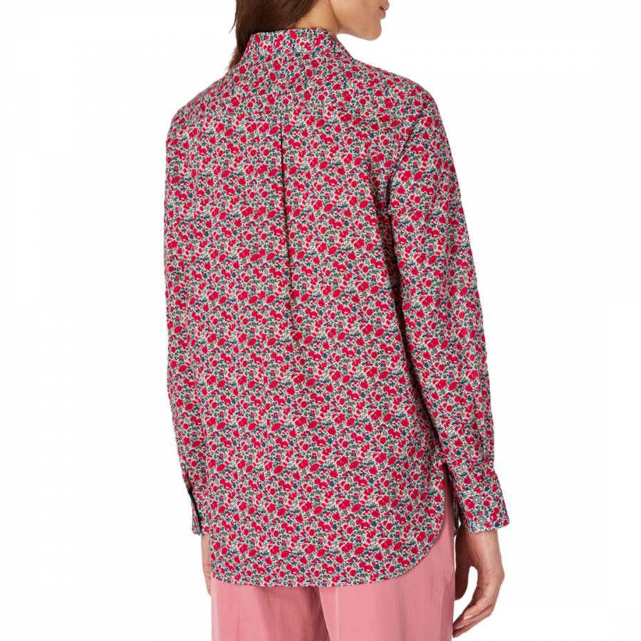 Pink Floral Print Shirt - BrandAlley