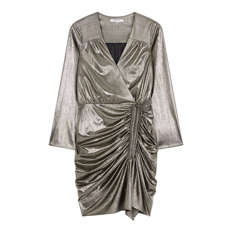 Metallic Robe Dress - BrandAlley