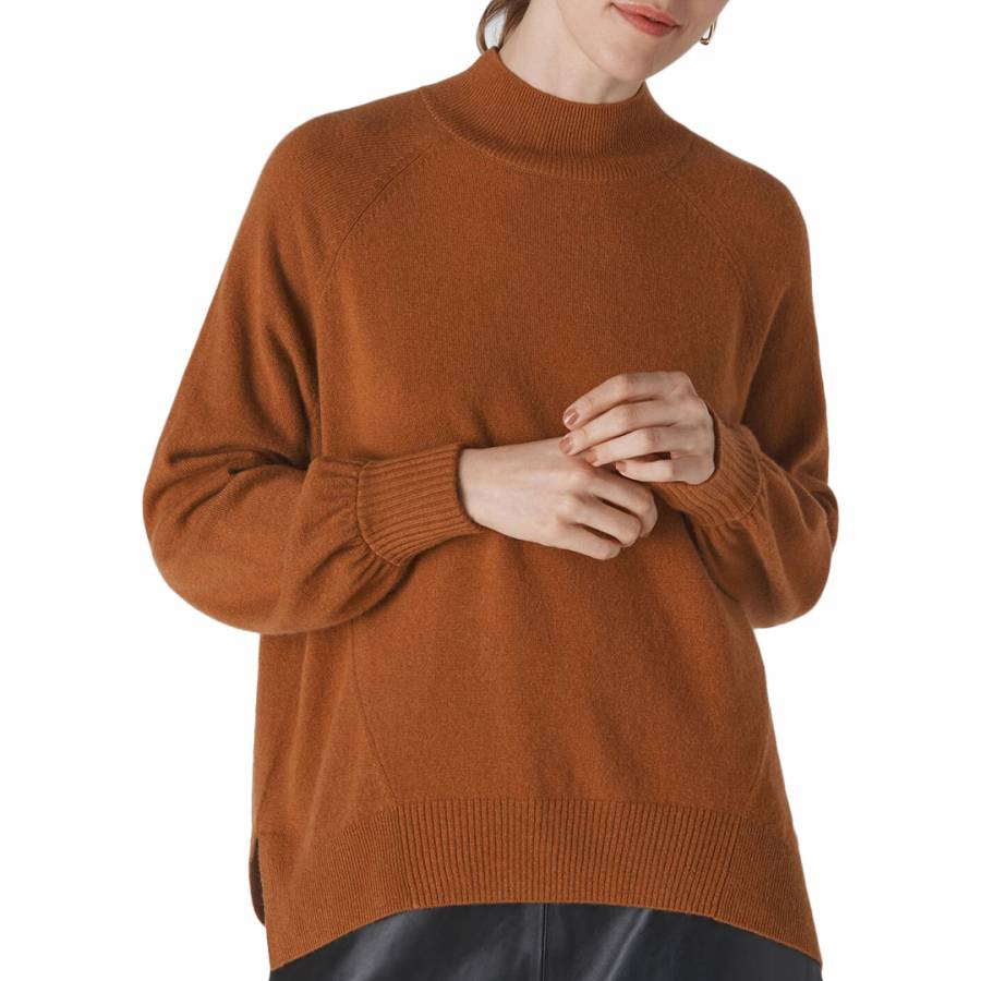 caramel cashmere jumper