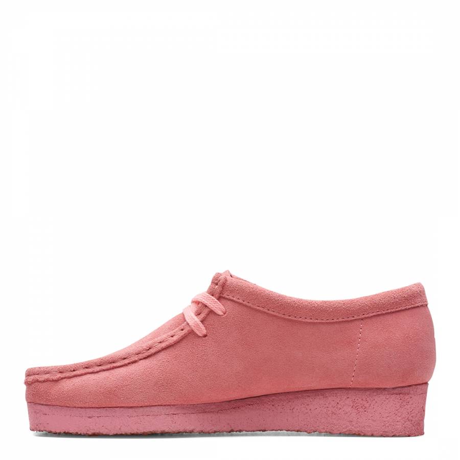 Bright Pink Wallabee Moccasin Shoes - BrandAlley