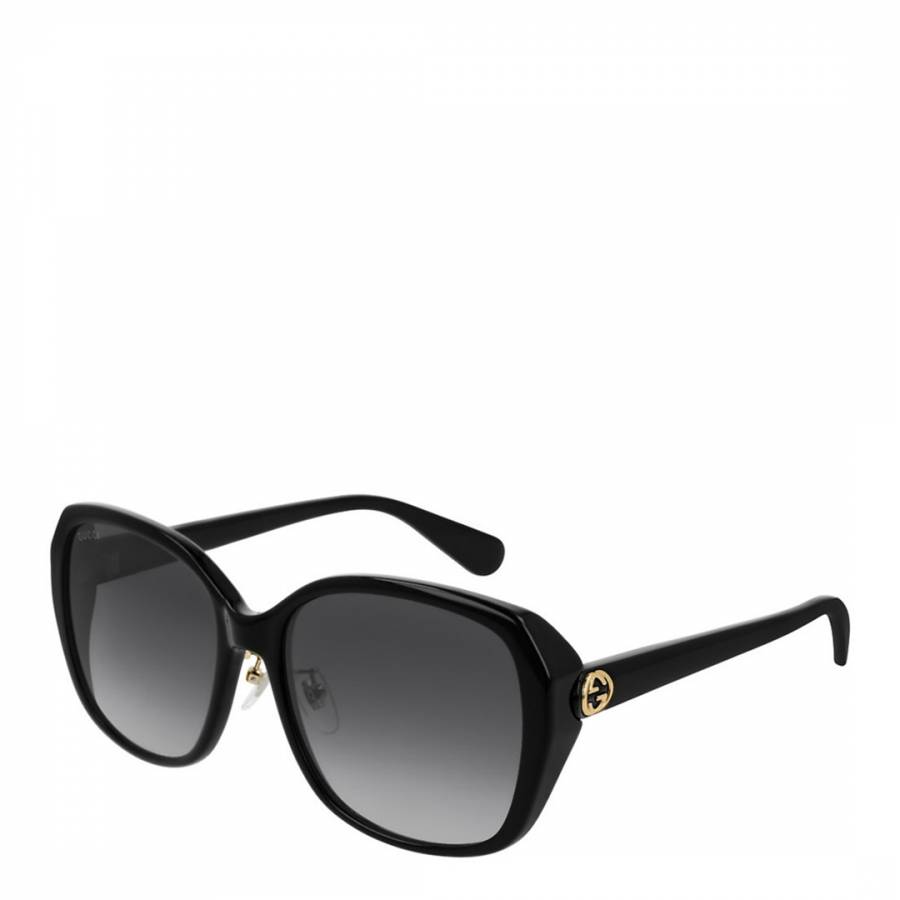 Women's Black Gucci Sunglasses 57mm - BrandAlley