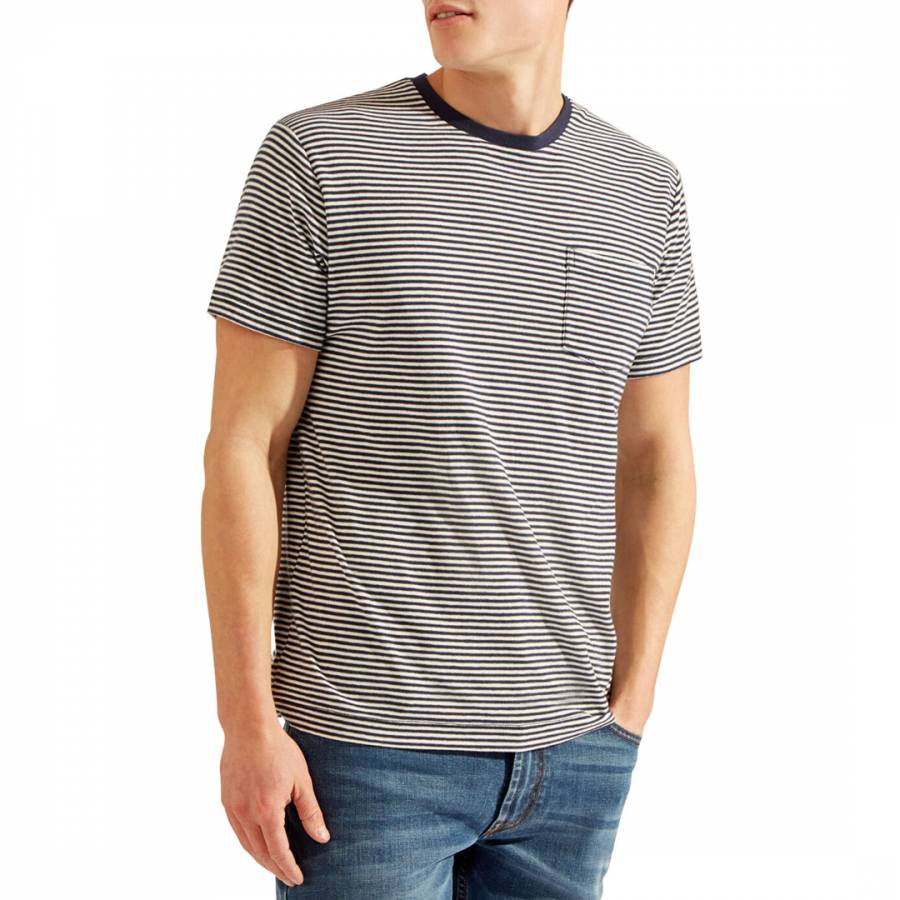 Navy Stripe T-Shirt - BrandAlley