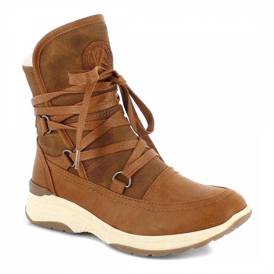 Tan Shaina Ankle Boots - BrandAlley