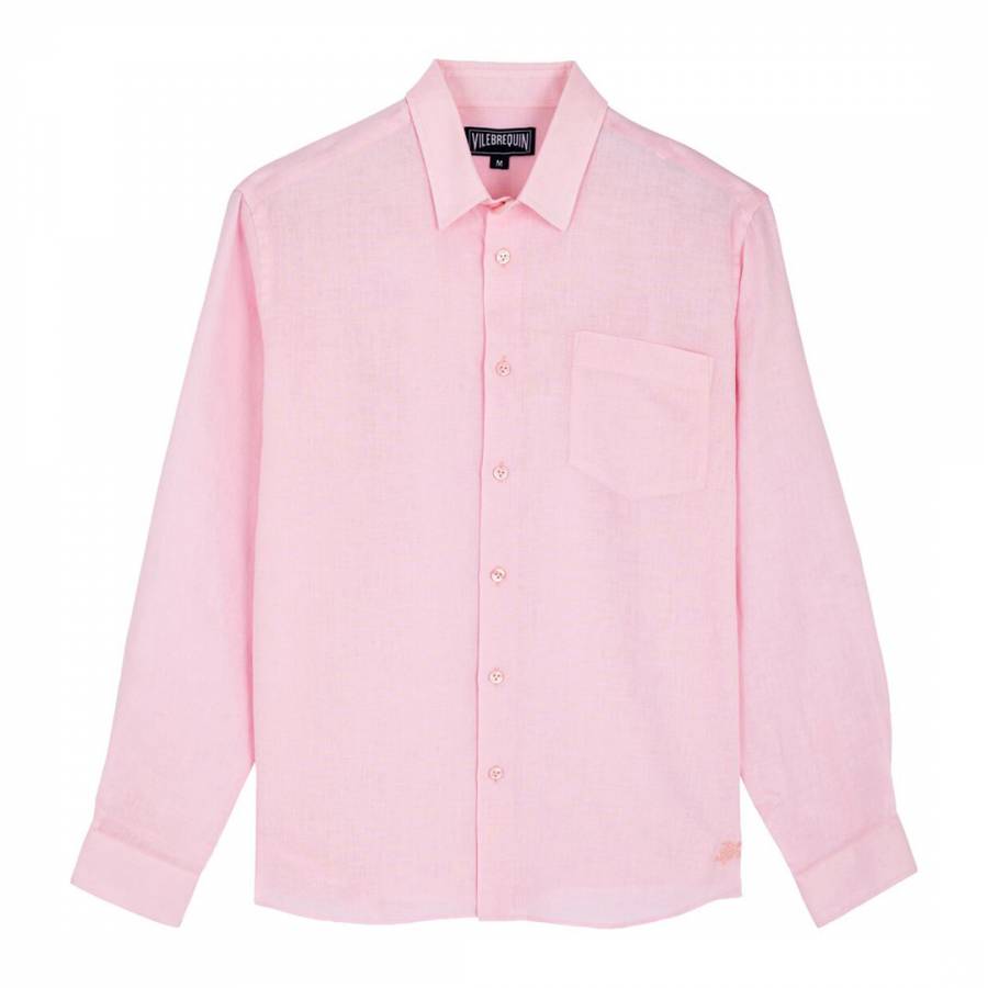 Pink Linen Shirt - BrandAlley