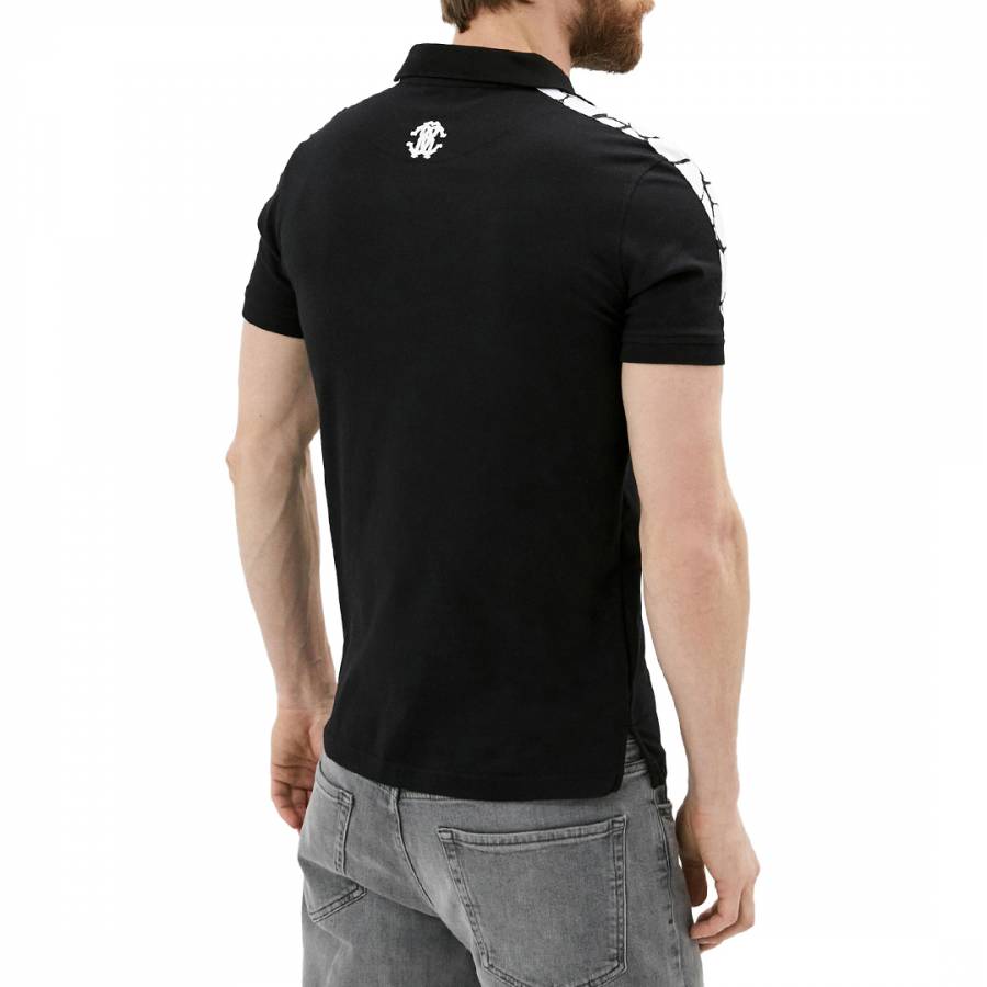 Black Zipped Polo Shirt - BrandAlley