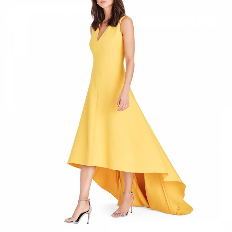 Soft Yellow Camilla Maxi Dress - BrandAlley