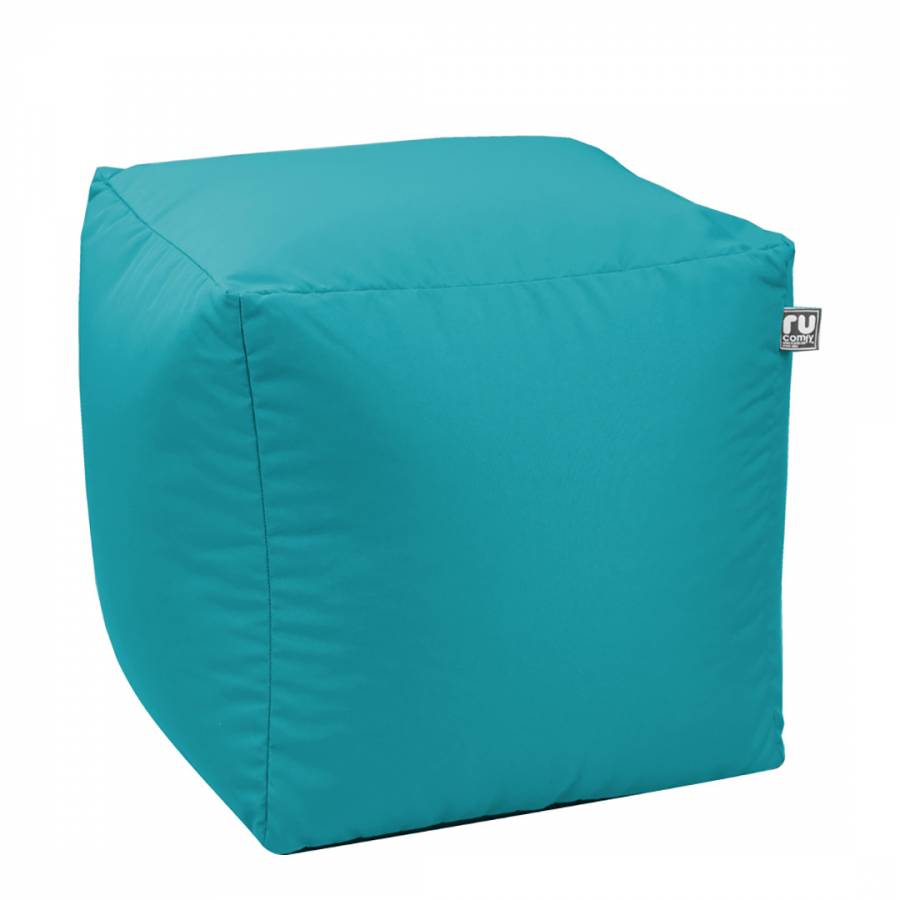 Turquoise Bean Bag Cube - BrandAlley