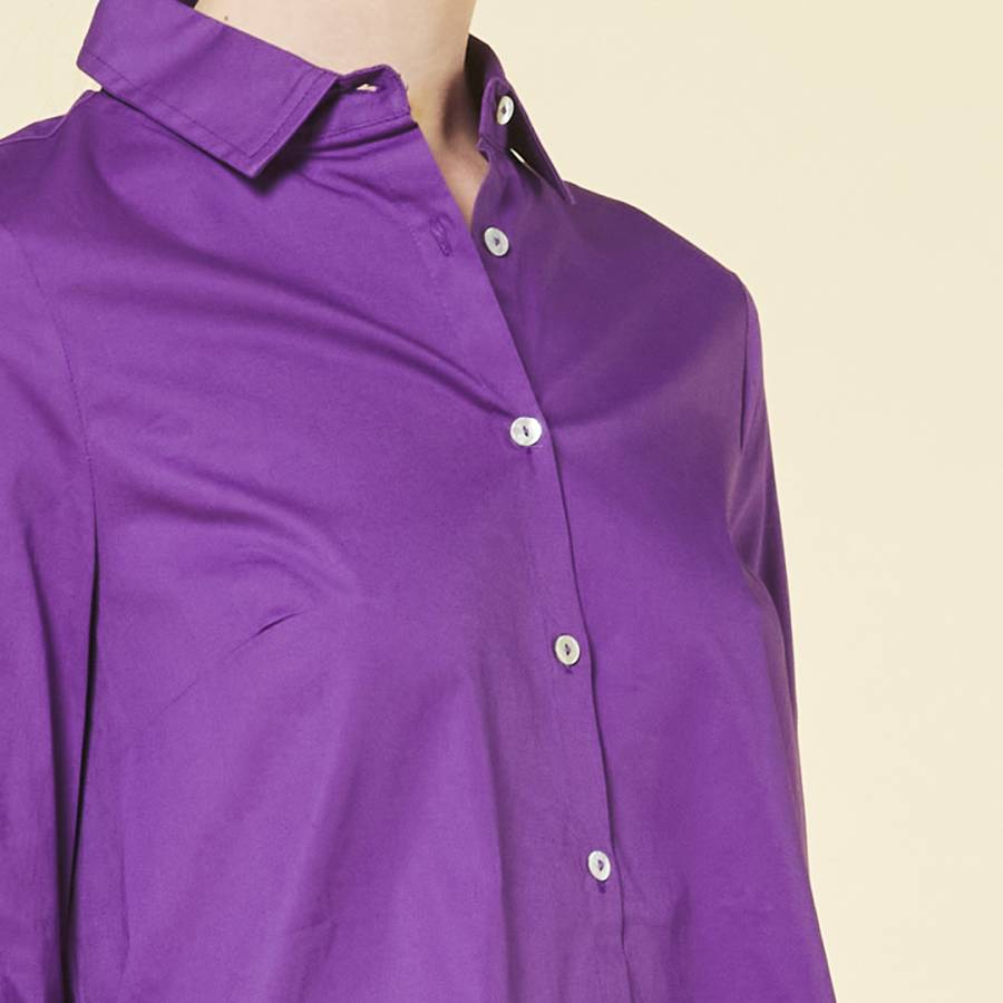 Purple Button Down Shirt - BrandAlley