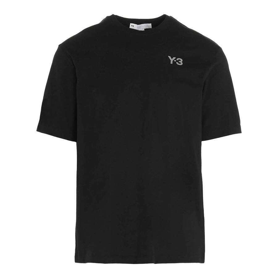 Black GFX Cotton T-Shirt - BrandAlley