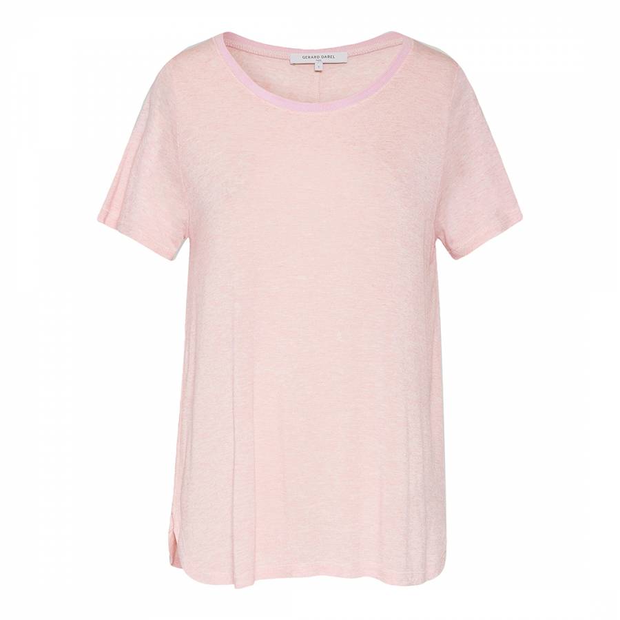 Light Pink Short Sleeved T-Shirt - BrandAlley