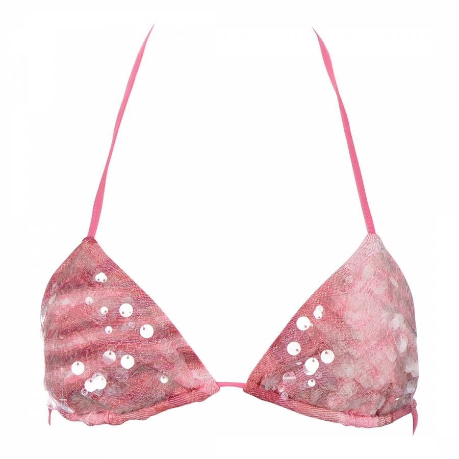 Pink Triangle Bikini Set - BrandAlley