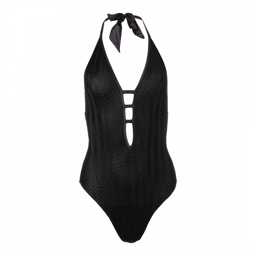 Black One-Piece Swimsuit - BrandAlley