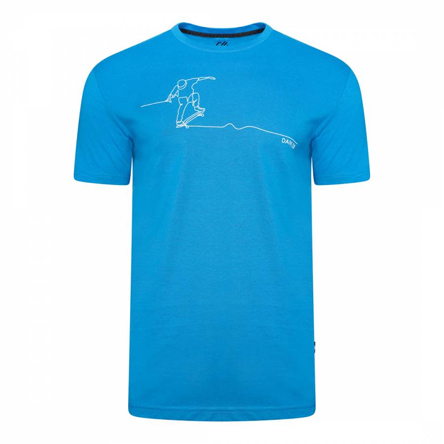Blue Graphic T-Shirt - BrandAlley