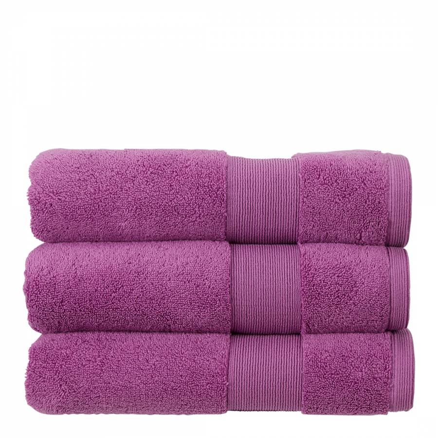 Christy Hand Towel Designer Carnival Plush Cotton Zero Twist 