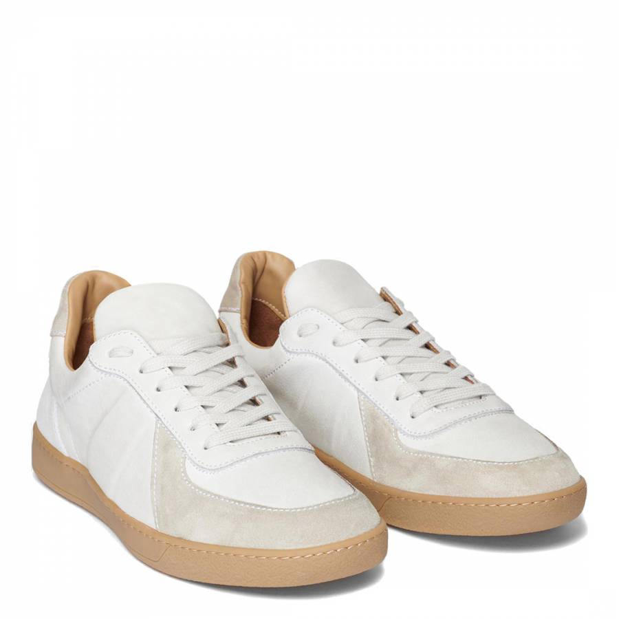 Off White Leather 315 Keap Court Trainers - BrandAlley