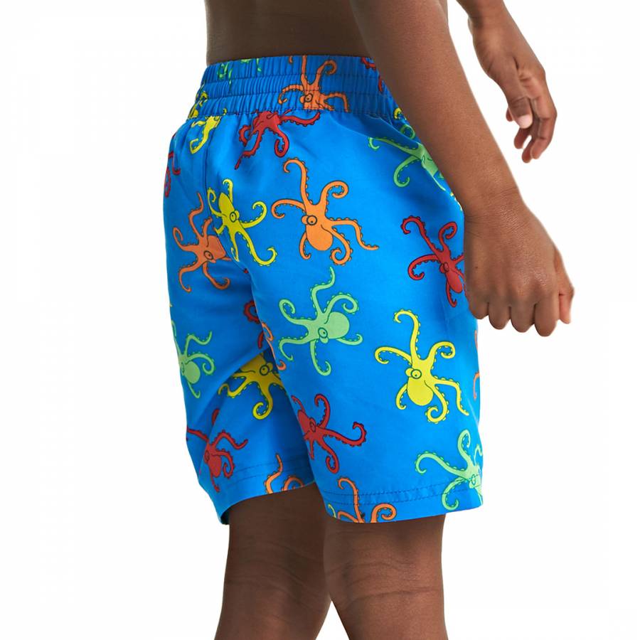 Blue/Multi Octopus Fever Watershorts - BrandAlley