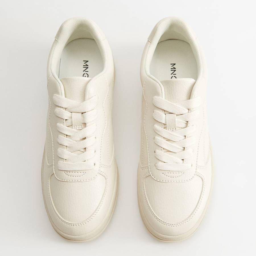 Off White Laces Basic Sneakers - BrandAlley