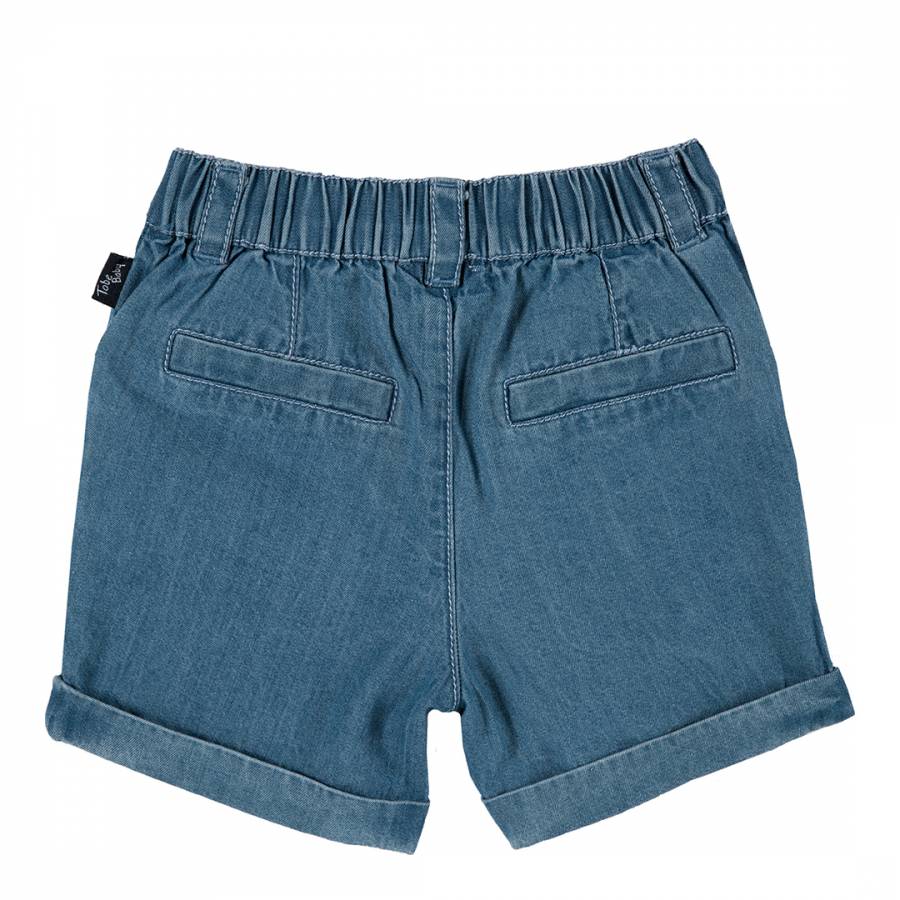 Medium Light Blue Denim Shorts - BrandAlley