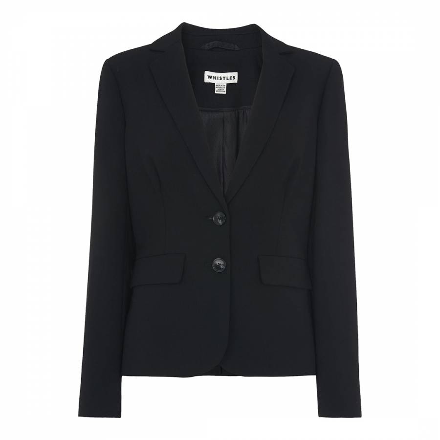 Black Anna Tailored Jacket - BrandAlley