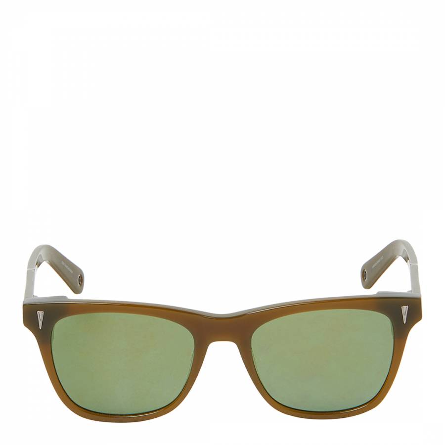 Women's Gold/Blue Gucci Sunglasses 63mm - BrandAlley