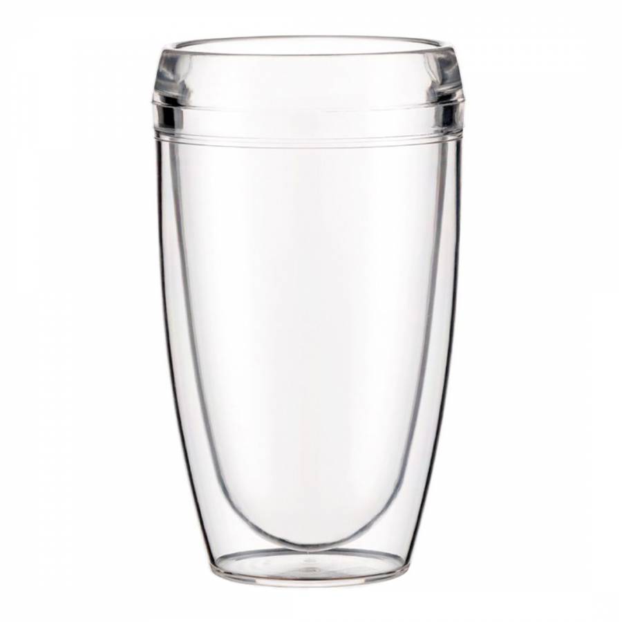 Set of 6 Double Walled Tumblers, 450ml - BrandAlley