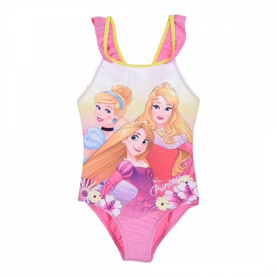 Light Pink Princesses Swimsuit - BrandAlley
