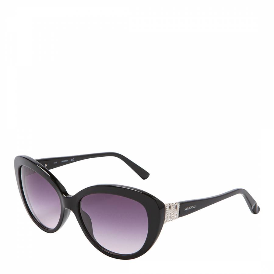 Women's Black Sunglasses 58mm - BrandAlley